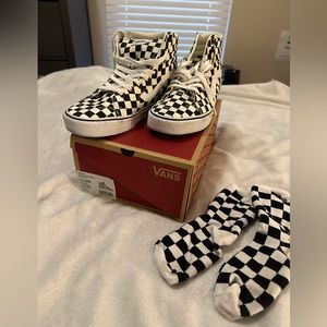 Vans Filmore checkered hightops sneakers